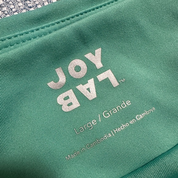 LOT of 2 Women’s LABJOY Green and AERIE Floral Athletic Shorts Sz L - Picture 10 of 13